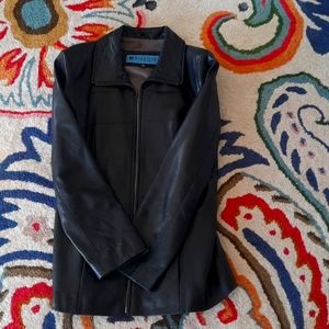Leather jacket